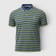 Ανδρικό Ριγέ Polo Shirt Μπλε/Λαχανί / Pre-Owned